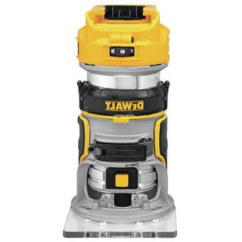 路由器和修剪器| Dewalt DCW600B 20V MAX XR无绳紧凑型路由器(仅限工具)