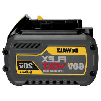 电池| Dewalt DCB606 20V/60V最大FLEXVOLT 6 Ah锂离子电池