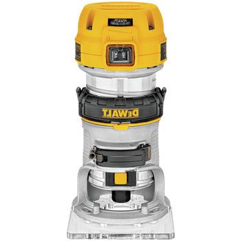 路由器和修剪器| Dewalt DWP611 110V 7安培1-1/4 HP变速最大扭矩有线紧凑型路由器